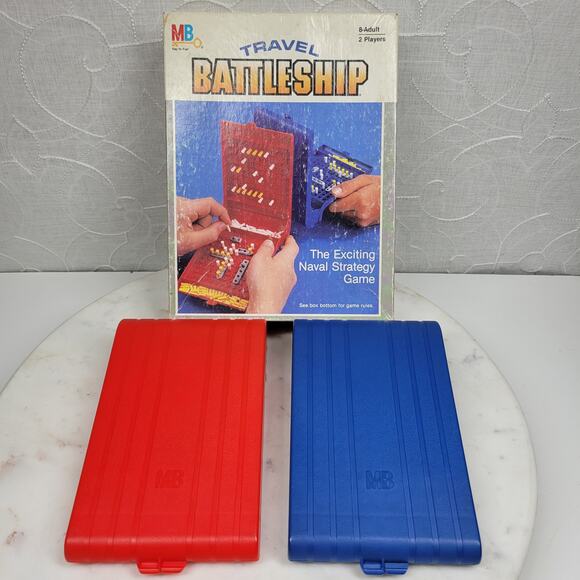 VTG Travel Battleship Board Game Complete Classic Strategy Milton Bradley 1984 - Picture 16 of 16